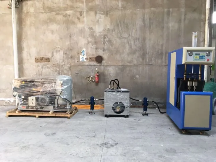 OGS-2 OUGE PET plast vandflaske blæser maskine