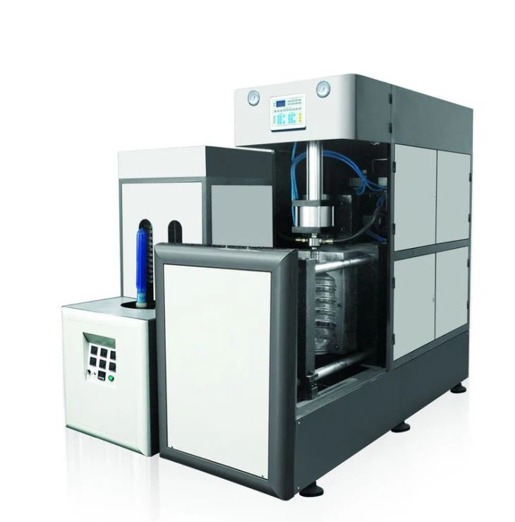 Semi Auto Mineral Water Stretch Bottle Blow Moulding Plastic Bottle Blow Molding Machine