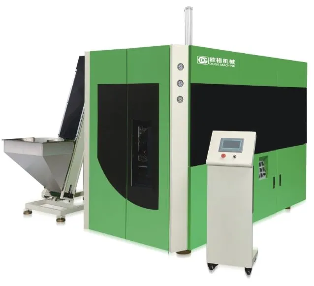 Tre hulrum PET flaske strækblæsestøbemaskine